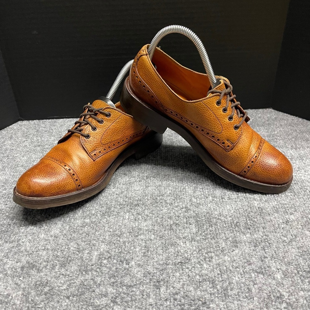 Edward Green Veldtschoen Country Field Derby Shoes UK 7.5 Holland Holland London